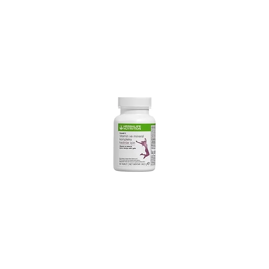 Herbalife Kadın Vitamini - Formül 2 Vitamin & Mineral Kadınlar İçin