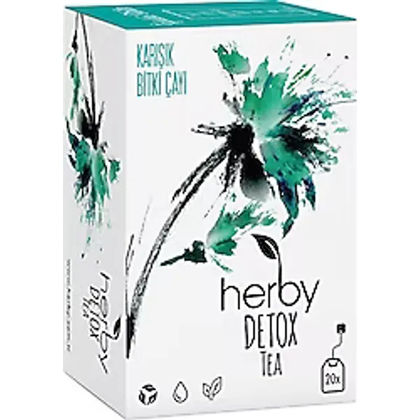 Herby Detox Tea Bitki Çayı 20'li
