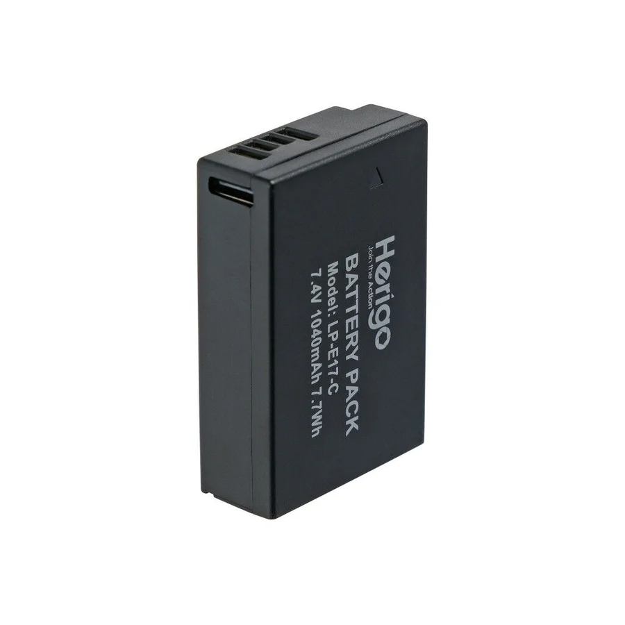 Herigo LP-E17-C 1040mAh Type-C Şarjlı Batarya (LP-E17 Uyumlu)