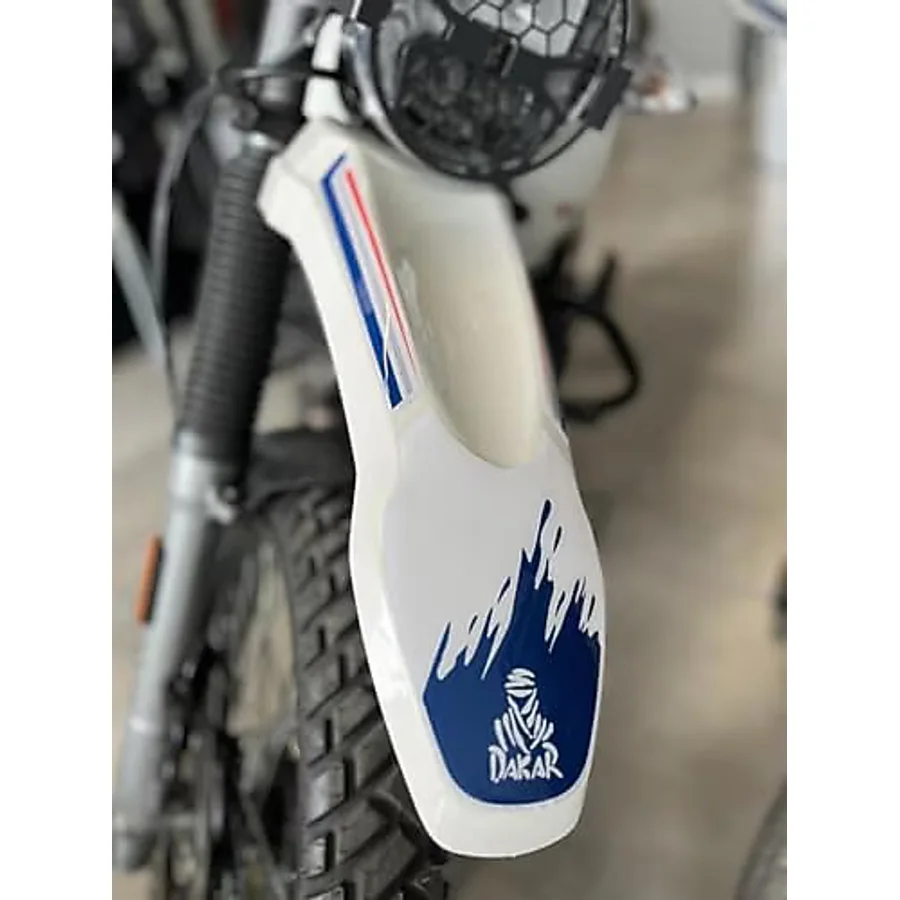 Hero Xpulse Beyaz Mavi Ön Çamurluk Pad Sticker