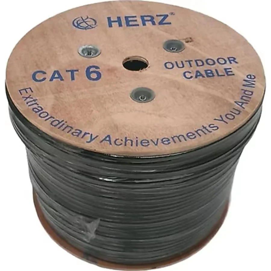 Herz 305mt Dış Ortam Outdoor CAT6 Kablo 23AWG