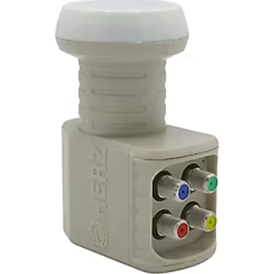 Herz Hr-904 Digital Ku-Band Quad 4'Lü Lnb Universal - Altın Uçlu 0.1Db Chip