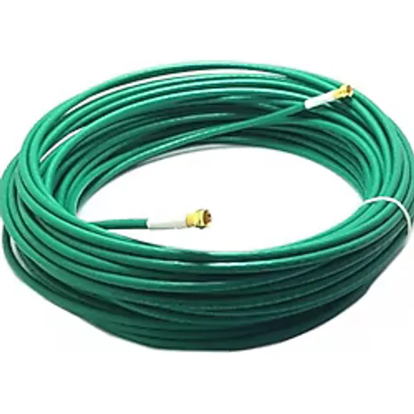 Herz RG6U6 300 m Uydu Anten Kablosu Yeşil
