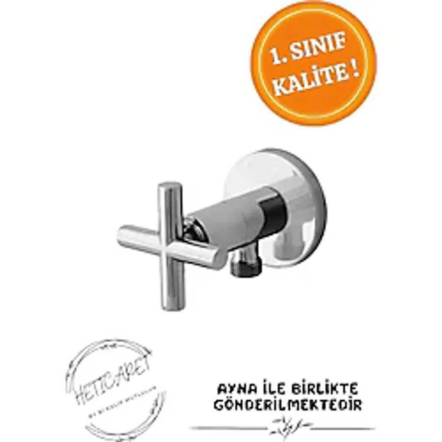 HETicaret Aç Kapa Koç Baş 4 Kollu Profesyonel Taharet Banyo Sifon Klozet Taharat Musluğu