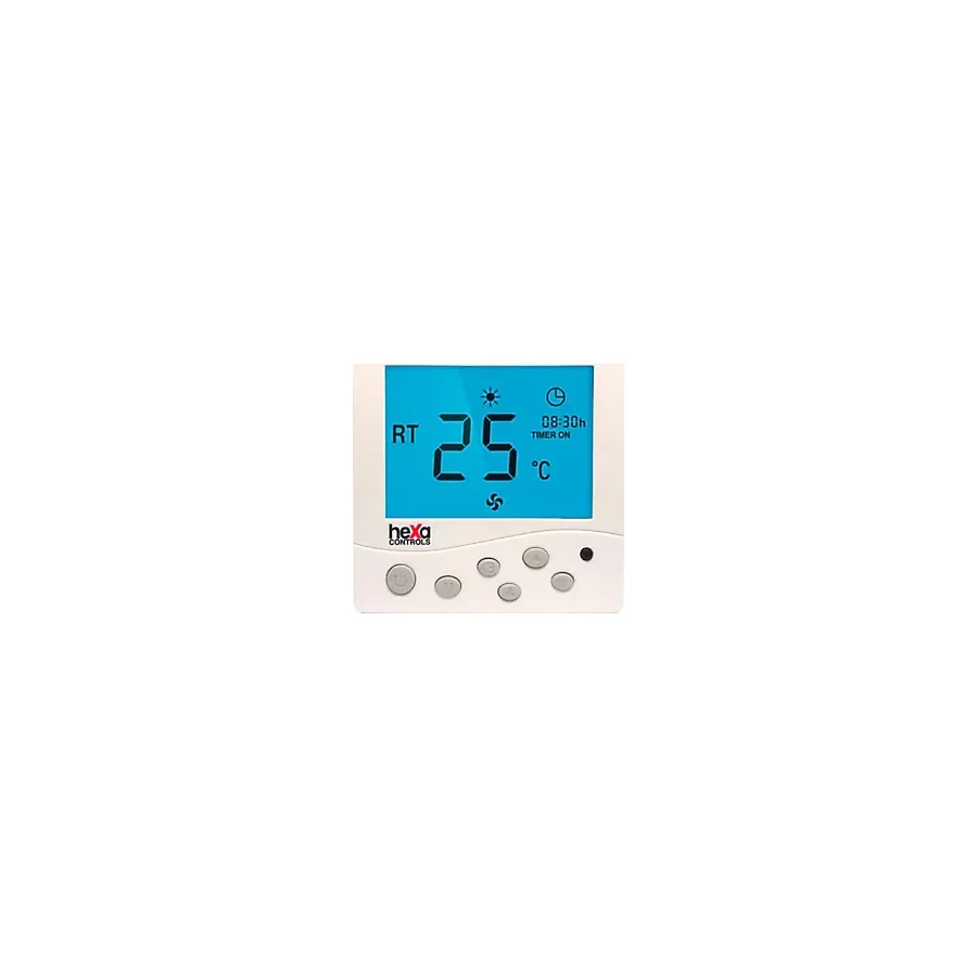 Hexa Controls RT226-R4-B 2/4 Borulu Fan Coil Termostatı