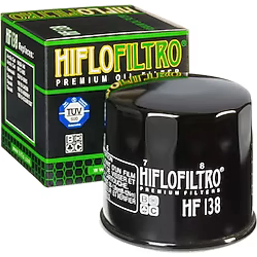 HF138 HIFLO filtre 2002-2016 Suzuki V-Strom DL650 yağ filtresi