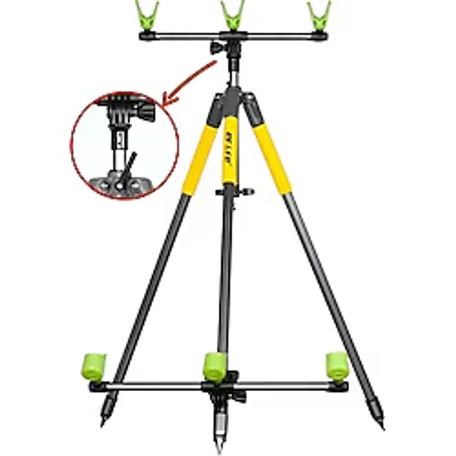 HG283 Effe Kamış Ayağı Surf Tripod 3 Olta Kapasiteli Surf Kamış Sehpası