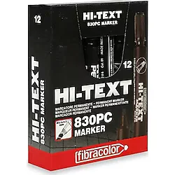 Hi-Text 830 Pb Yuvarlak Uçlu 12'li Permenant Kalem