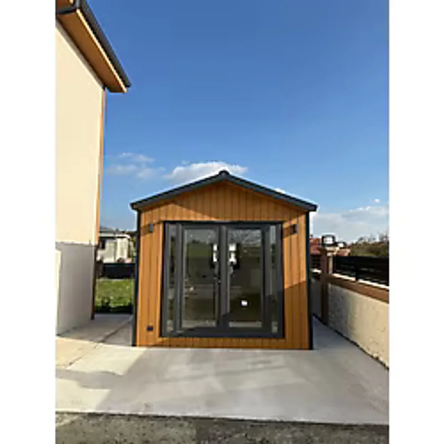 Hibrit House 15M2 Galvaniz Çelik Modüler Ev / Ofis - 3X5M Taşınabilir Yapı