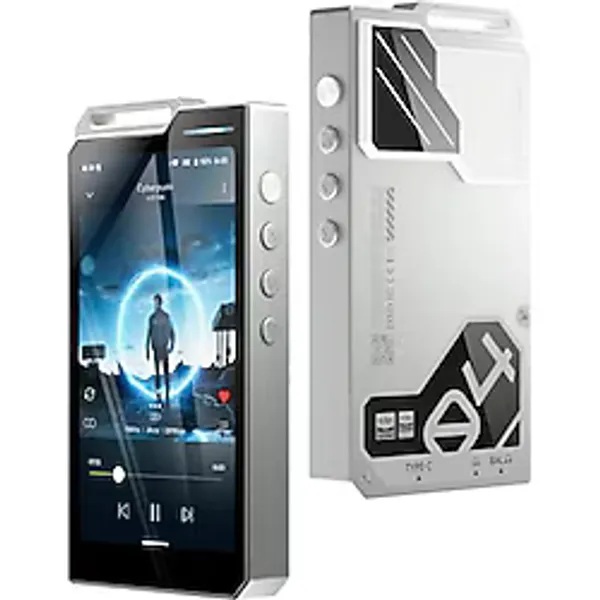 HiBy R4 MP3 ve MP4 Çalar, Bluetooth ve WLAN özellikli Spotify Çalar, 4 Yollu HiFi DAP, Android 12 İşletim Sistemi, 3,5 mm PO + 4,4 mm Bal, 32 G + 2 TB, ölçeklenebilir bellek