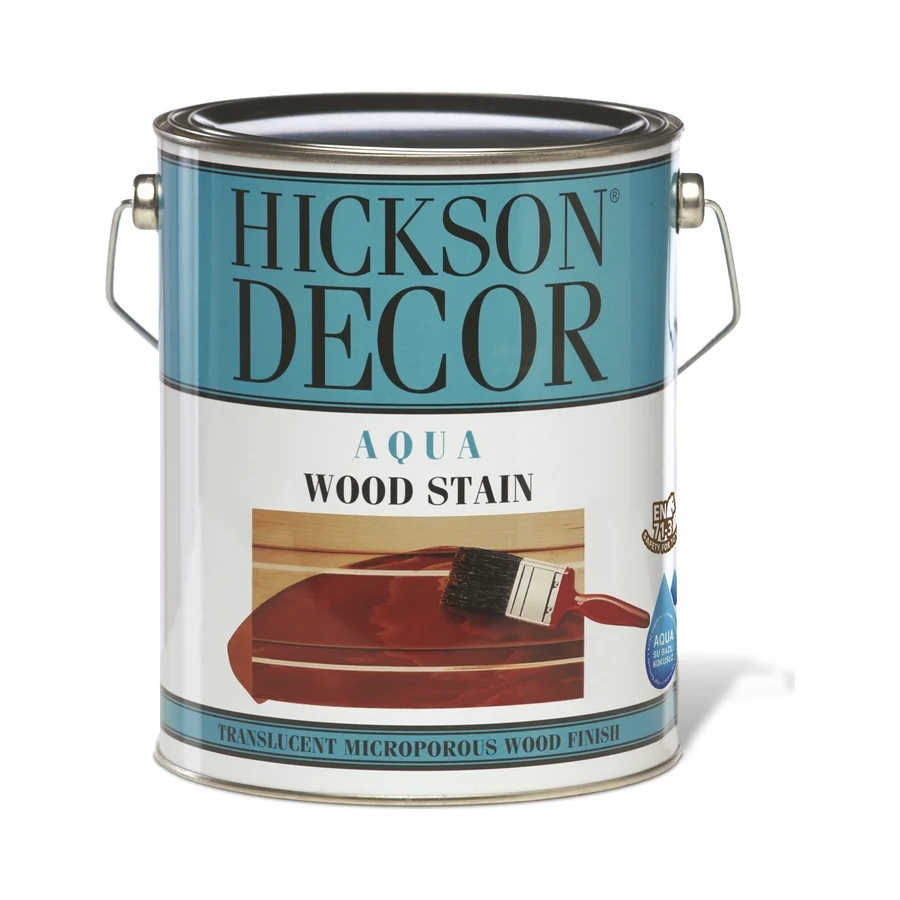 Hickson Dekor Aqua Stain Burma 5 Lt Ahşap Boyası Su Bazlı