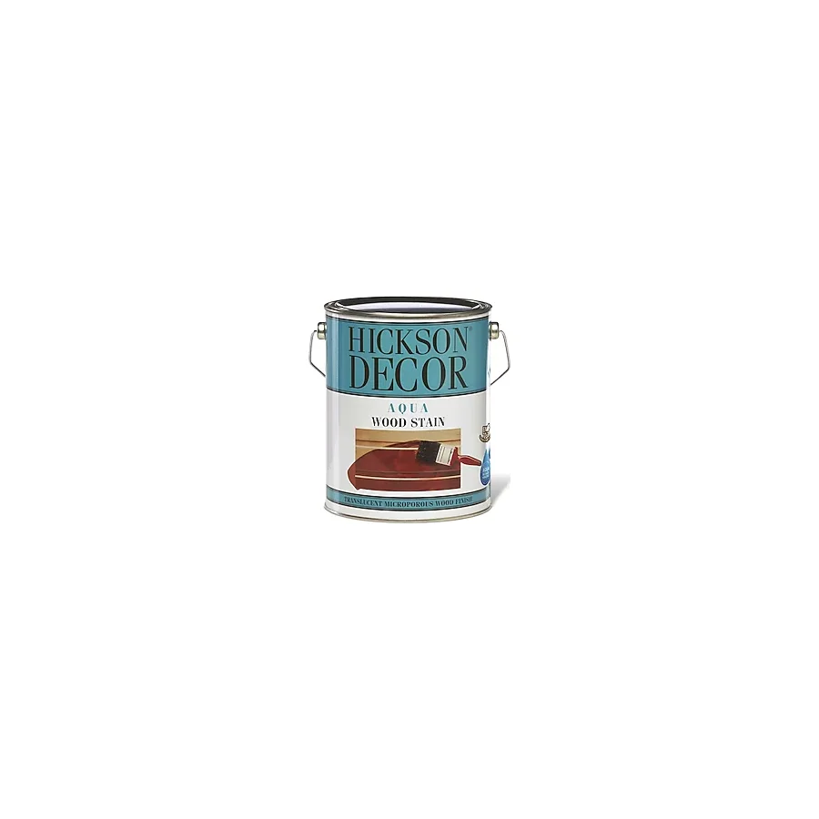 Hickson Dekor Aqua Stain Polar Su Bazlı Ahşap Boyası Beyaz 1 Lt