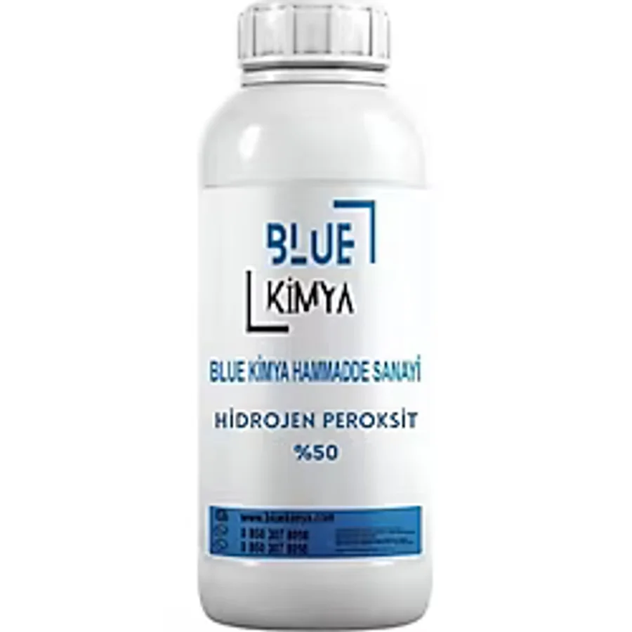 Hidrojen Per Oksit %50 1 Kg - Hydrogen Peroxide %50 Oksijenli Su