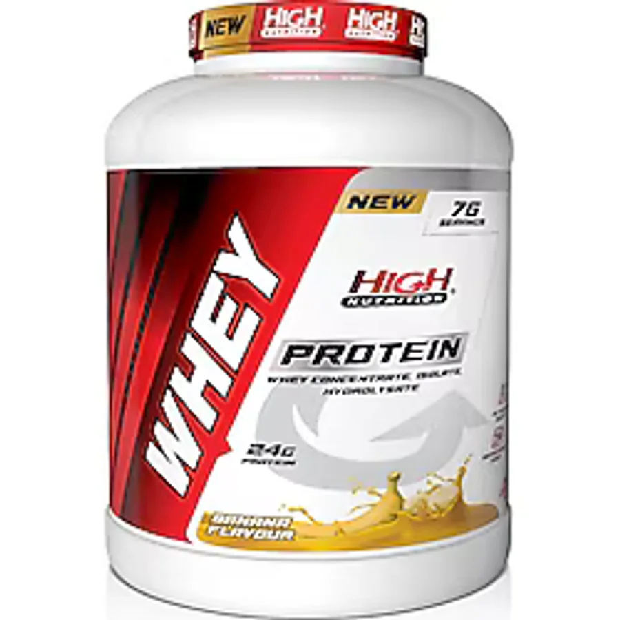 High Nutrition 2280 gr Muz Aromalı Whey Protein Tozu
