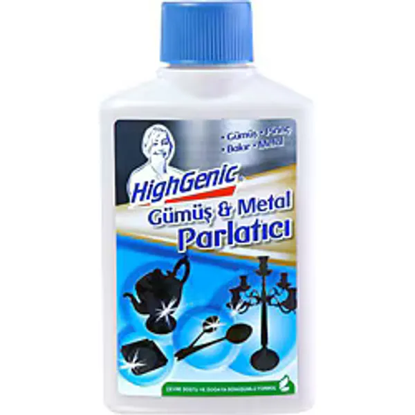 Highgenic 200 ml Gümüş Metal Parlatıcı
