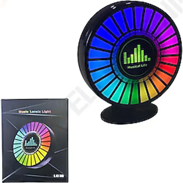HIGHTEK rgb Sese Duyarlı Dik Ekolayzer L030