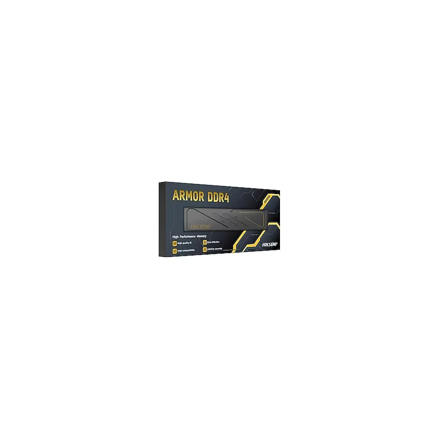 Hiksemi Armor 8 GB DDR4 RAM 3200 MHz Yüksek Performanslı Siyah Soğutucu ile