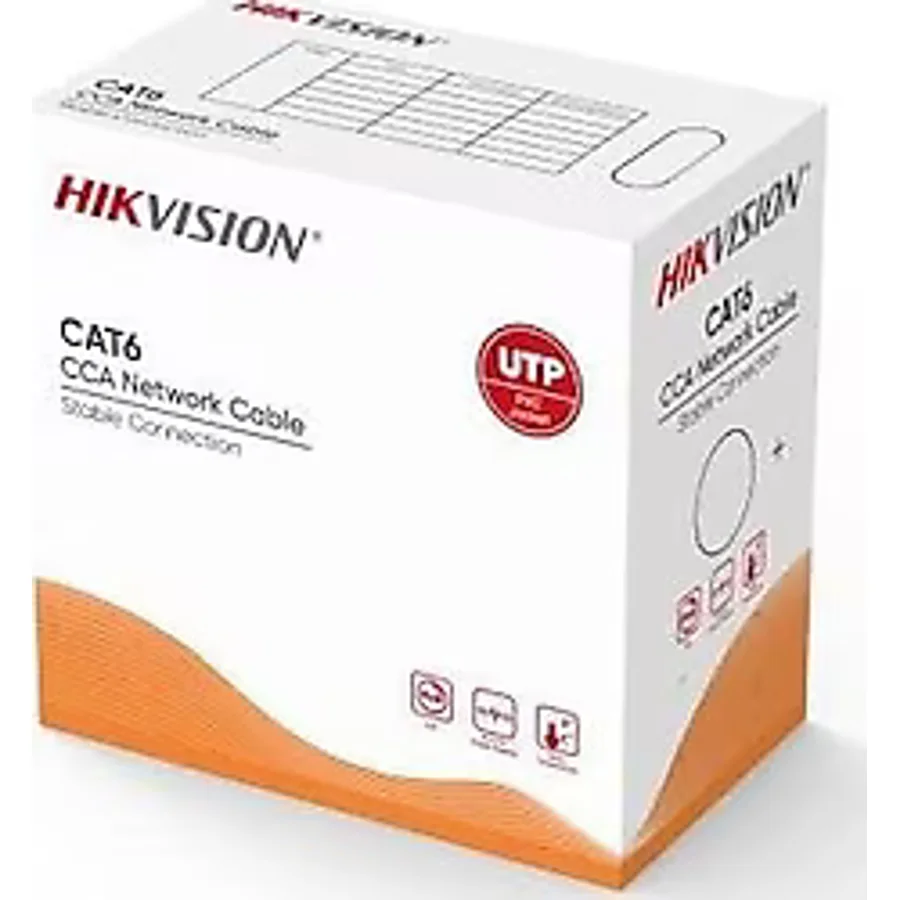 Hikvision DS-1LN6UU/CCA CAT6 U/UTP 305 m Network Kablosu