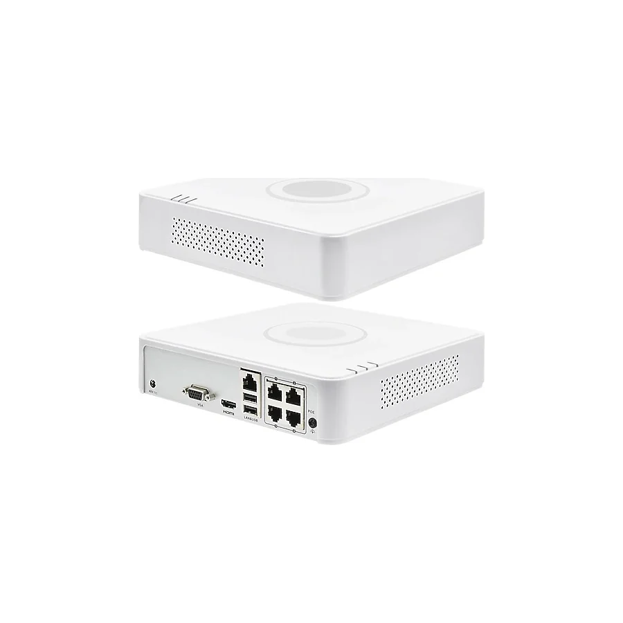 Hikvision DS-7104NI-Q1/4P Full HD PoE 4 Kanal NVR Kayıt Cihazı