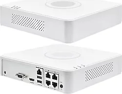 Hikvision DS-7104NI-Q1/4P Full HD PoE 4 Kanal NVR Kayıt Cihazı