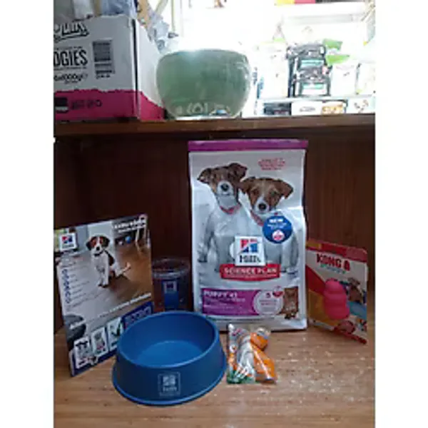 Hills Puppy Small Miniature Küçük Irk Kuzu Etli Yavru Köpek Maması 1.5 Kg+Çelik Mama Kabı+1 Adet Köpek Ödül+1 Adet Köpek Oyuncak+1 Adet Mama Ölçü Kabı