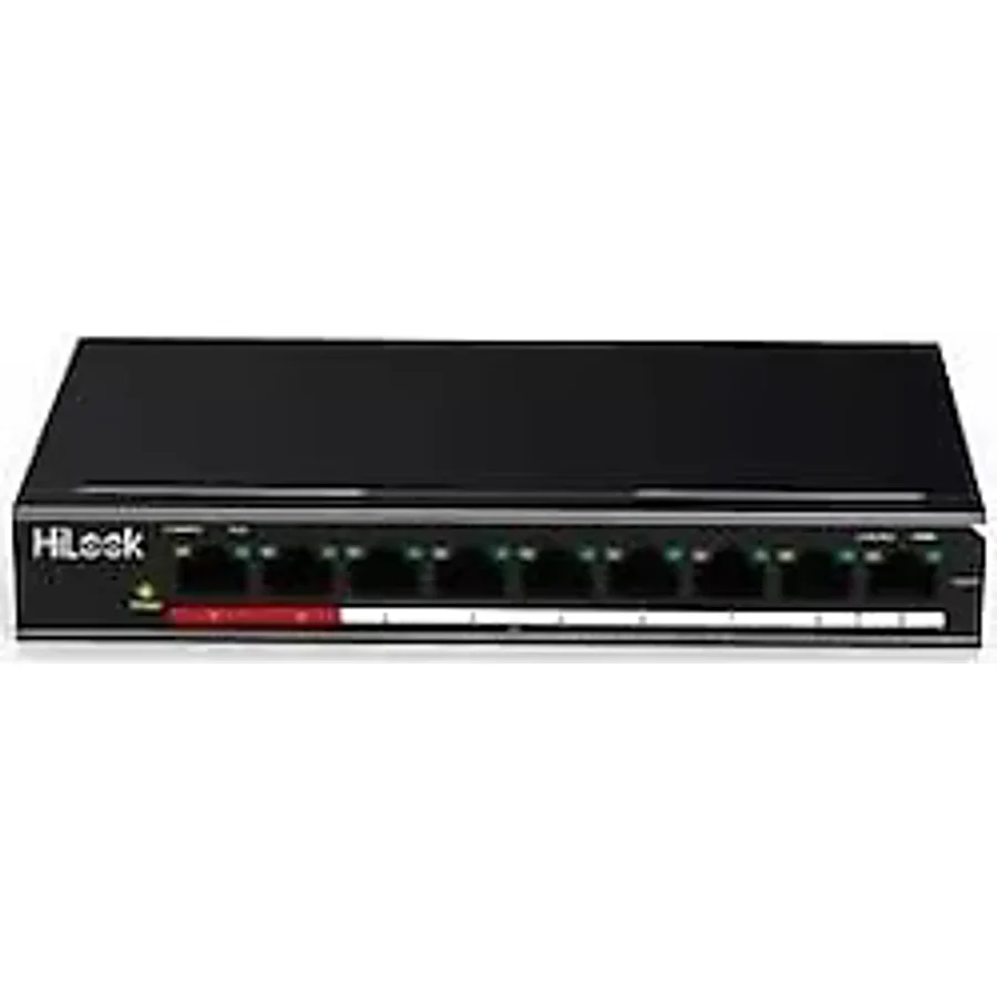 HiLook NS-0109P-60(B) 8 Port 10/100 Mbps PoE Switch