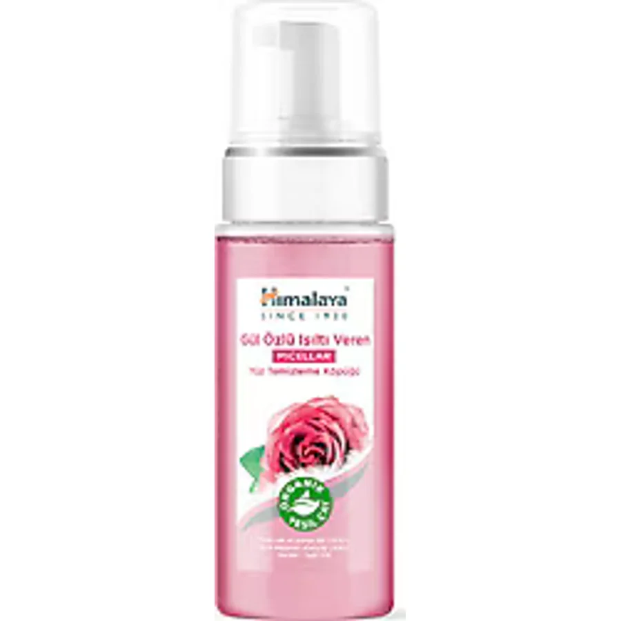 Himalaya Gül Özlü Işıltı Veren Micellar 150 ml Yüz Temizleme Köpüğü