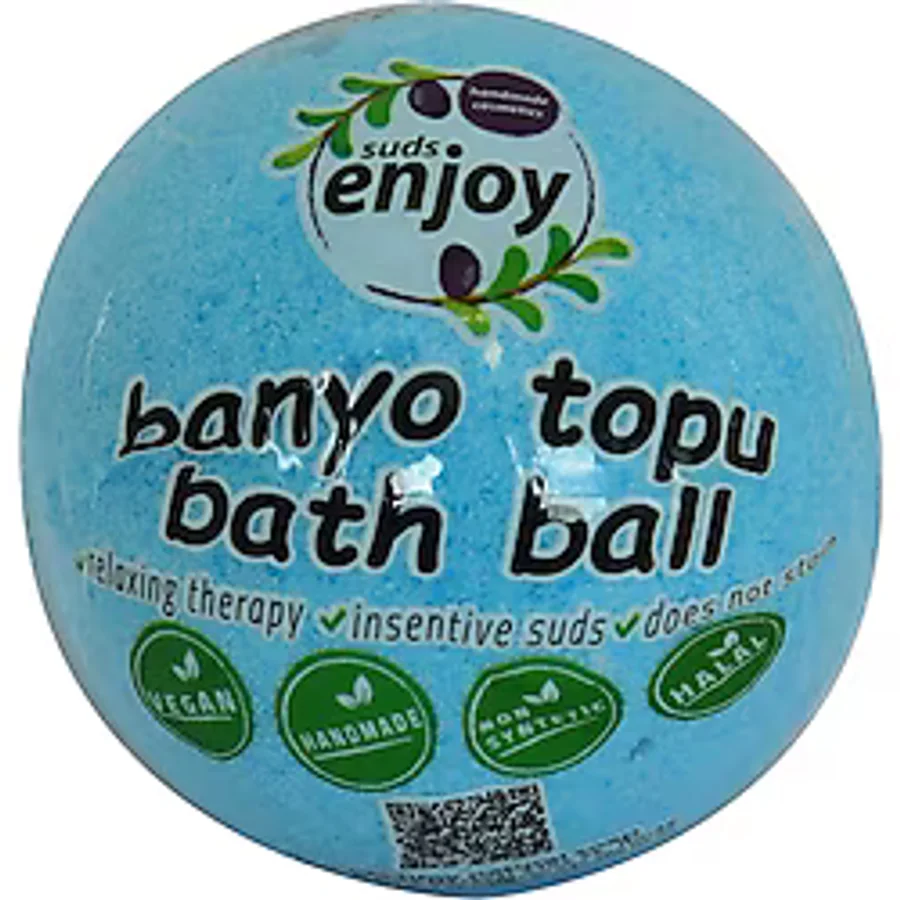 Himalaya Tuzlu El Yapımı Banyo Küvet Topu Sabunu Mi 90-120 Gr