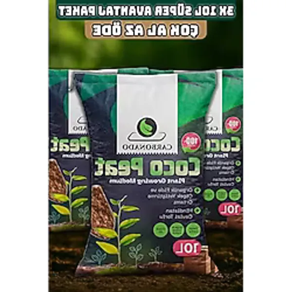 Hindistan Cevizi Lifli Torf - Cocopeat 10L X3, Organik Toprak