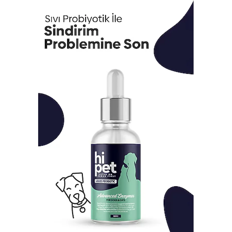 Hipet 50 ml Köpek Bağışıklık Güçlendirici Sıvı Probiyotik