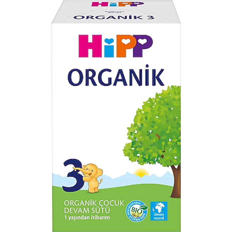 Hipp Organik 3 Devam Sütü 600 gr