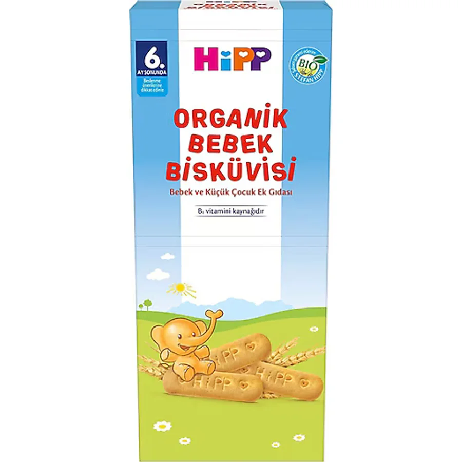 Hipp Organik Bebek Bisküvisi 180 gr