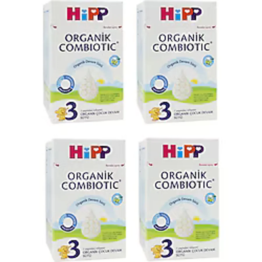 Hipp Organik Combiotic 3 Devam Sütü 800 gr 4 Adet