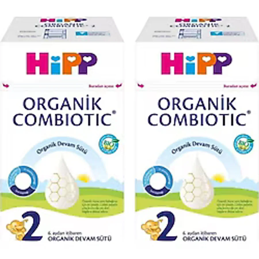 Hipp Organik Combiotic Devam Sütü 2X600 gr 2 Numara - Hediyesiz