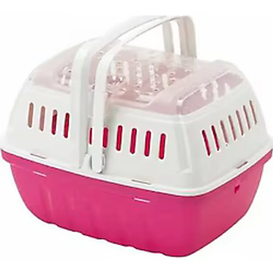 Hipster Hamster Taşıma Kabı Pembe Small