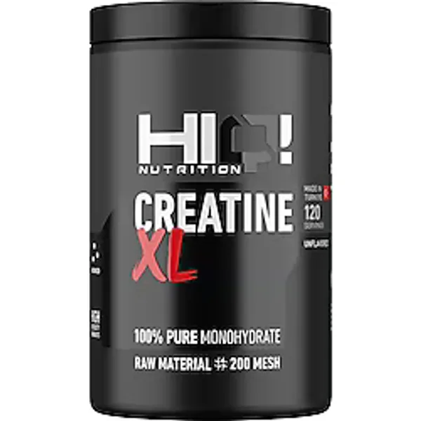 HIQ Nutrition Creatine XL 600g - %100 Saf Mikronize Kreaşin Monohidrat Toz, Türkiye Menşeli Sporcu Besin Takviyesi