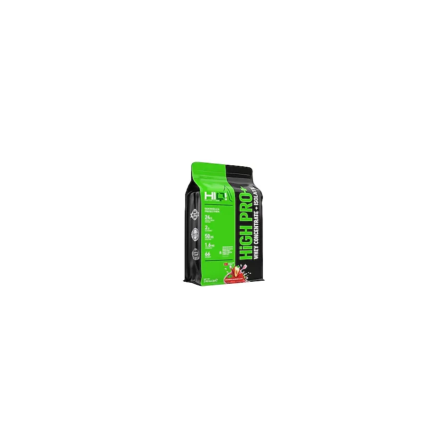 Hiq Nutrition High Pro+ 2000 gr Strawberry Milkshake Aromalı Whey Protein Tozu