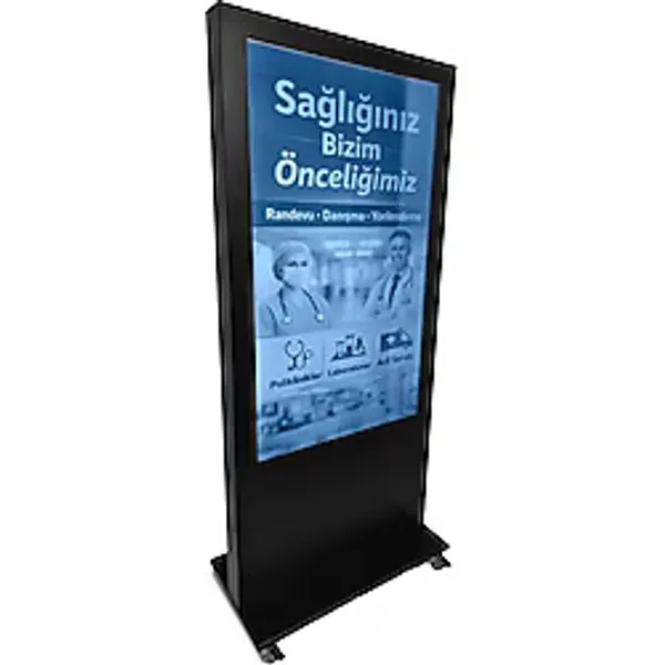 Hiremco Dijital Tabela Kiosk (55") - Siyah