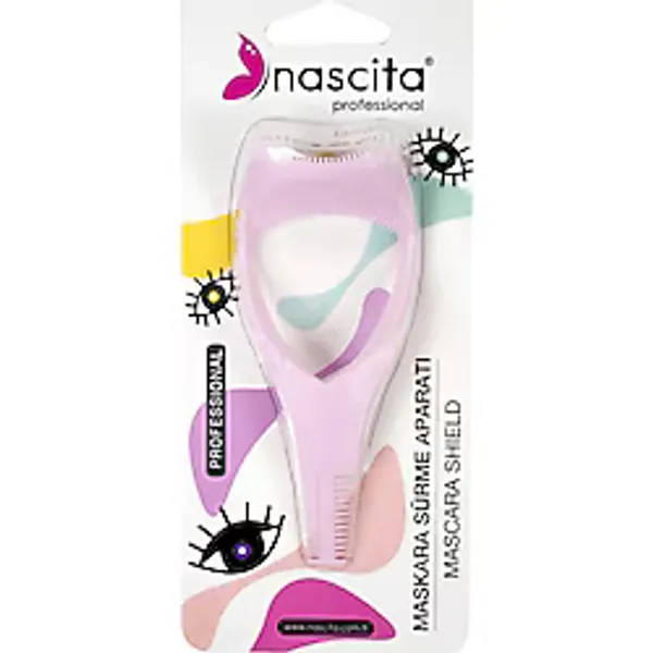 HİROSH Eyeliner ve Maskara Sürme Aparatı , Kirpik Kıvırıcı / Çok Yönlü Aparat
