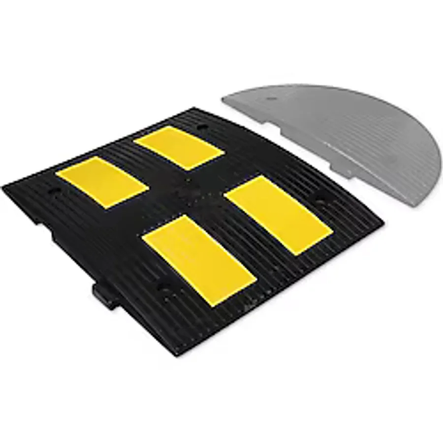 Hız Kesici Kasis Standartları Kauçuk Şaseli Yol Kasisi Kauçuk Yol Kasisi 500x500x45mm