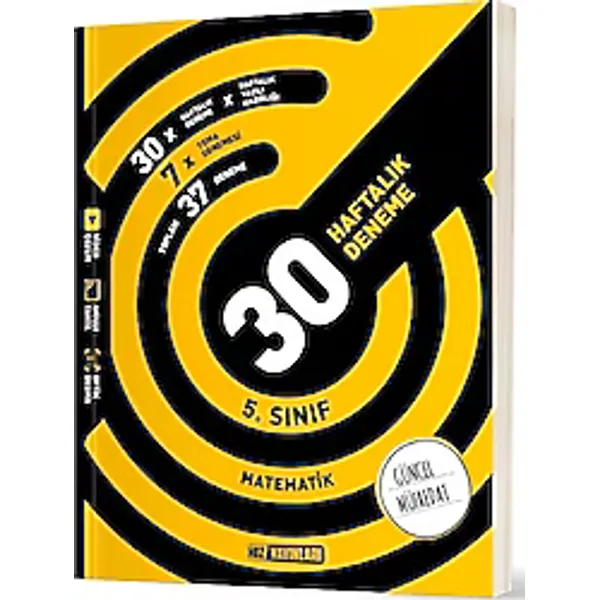 Hız Yayınları 5. Sınıf Matematik Haftalık Deneme