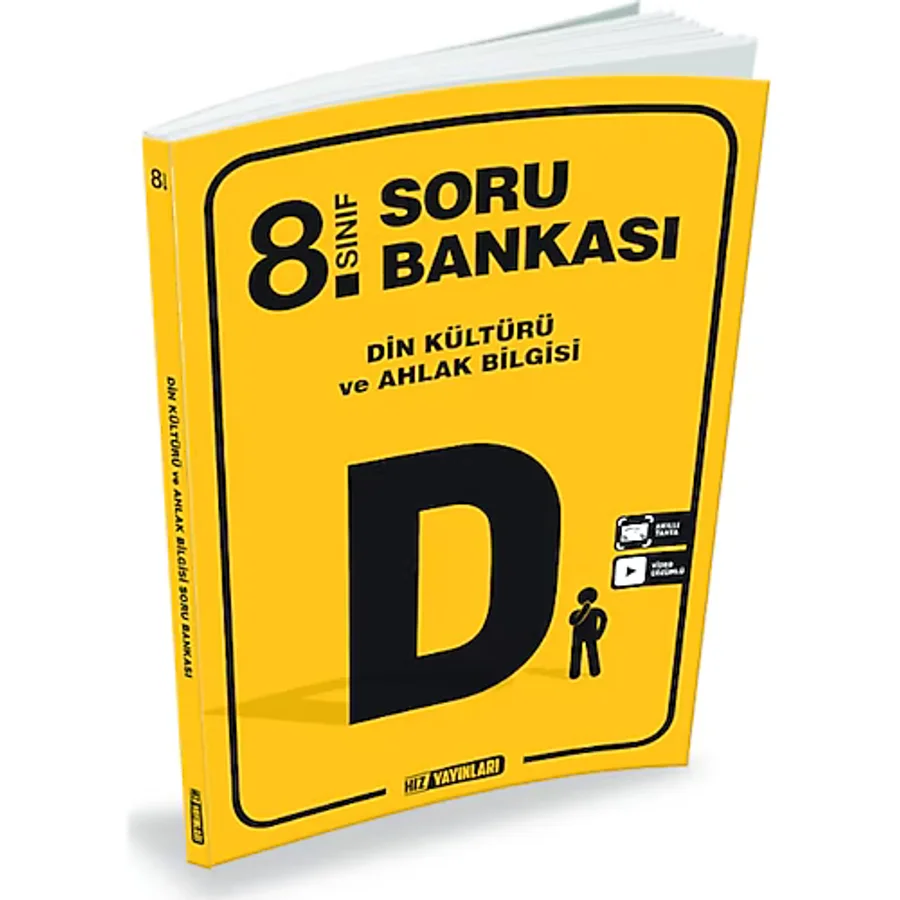 Hız Yayınları 8. Sınıf Din Kültürü ve Ahlak Bilgisi Soru Bankası