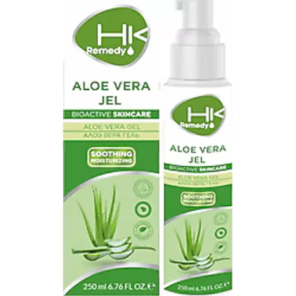 HK Remedy Aloe Vera Biyoaktif Cilt Bakımı Jel 250 ml