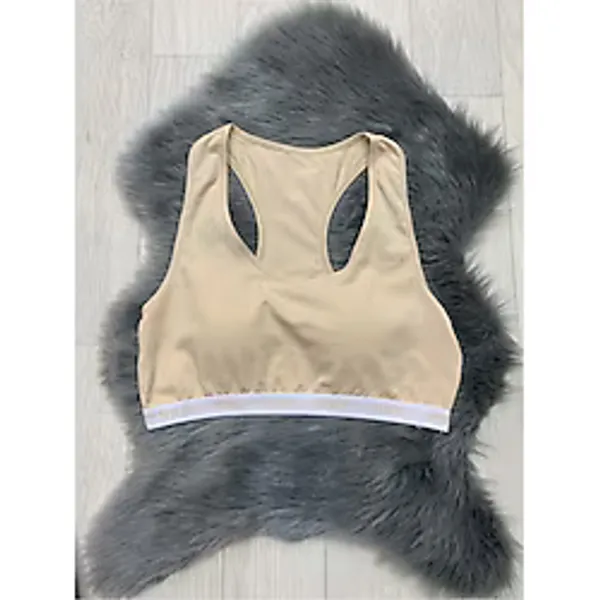Hnx Kadın Pedli Açık Ten Sporcu Sütyen XL