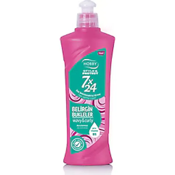Hobby 7/24 Belirgin Bukleler Şekillendirici 250 ml Saç Kremi