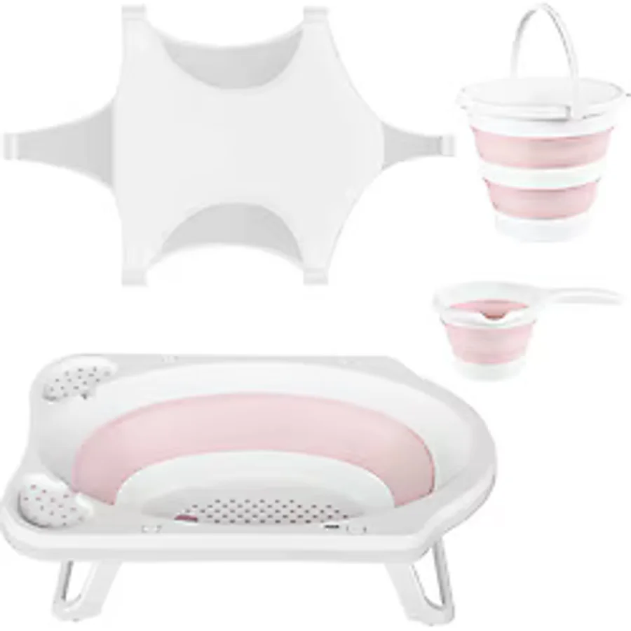 Hobby Life Katlanır Küvet Ve Bebek Yıkama Banyo Seti Gri