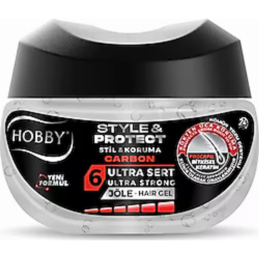 Hobby Style & Protect Carbon Ultra Sert Saç Jölesi 250 ml