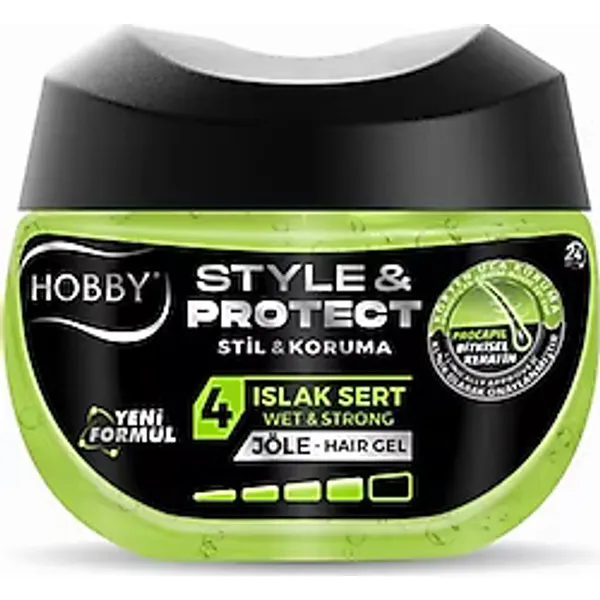 Hobby Style & Protect Islak Sert Saç Jölesi 400 ml
