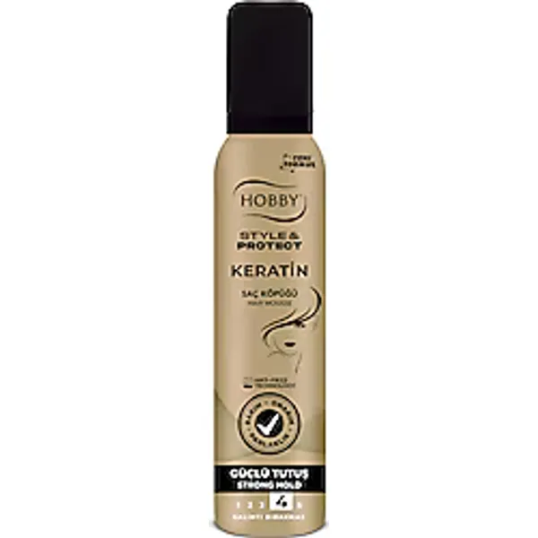 Hobby Style & Protect Keratin 150 ml Saç Köpüğü