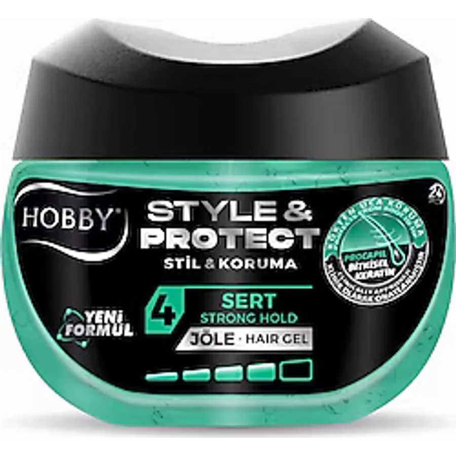 Hobby Style & Protect Sert Saç Jölesi 400 ml